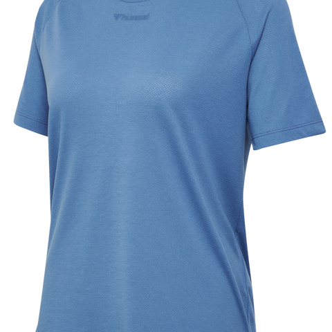 Hummel hmlMT vanja t shirt in coronet blue