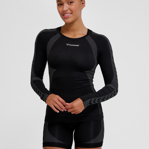 Hummel hmlSHAPING seamless t shirt l in black