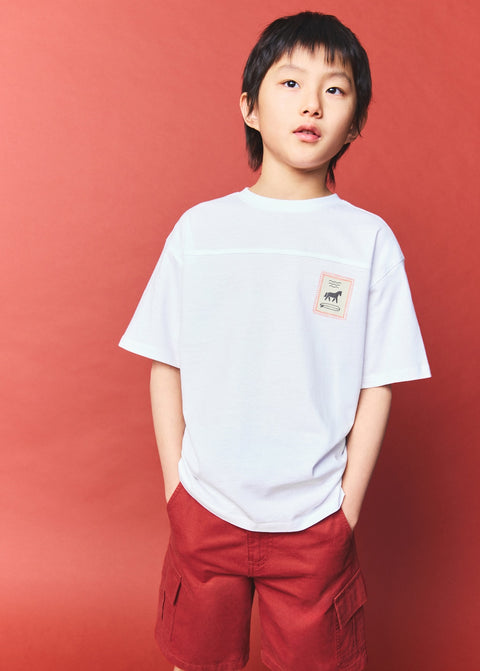 Mango t-shirt cynicoya in white