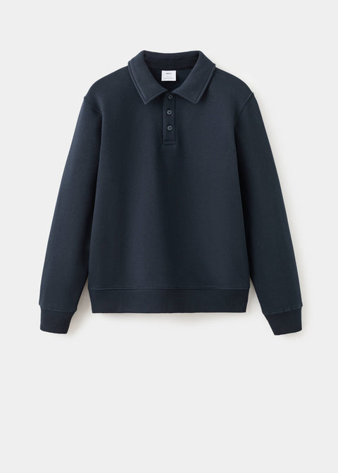Mango sweatshirt bola in navy