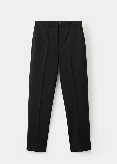 Mango trousers boreal in black