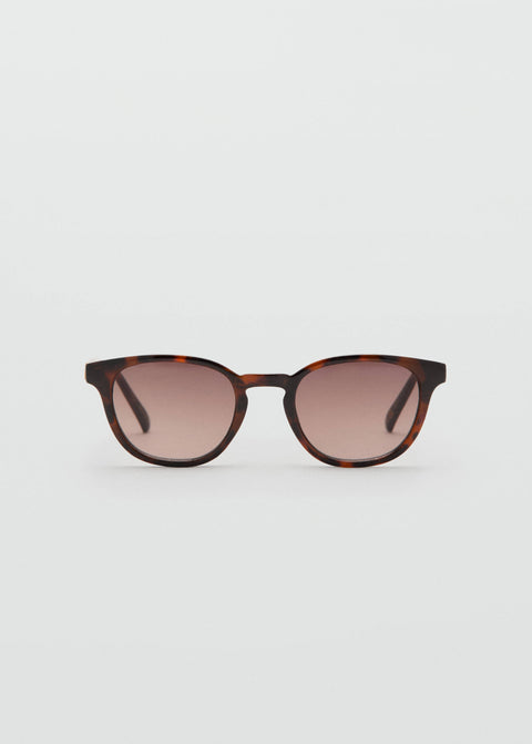 Mango glasses porter in brown