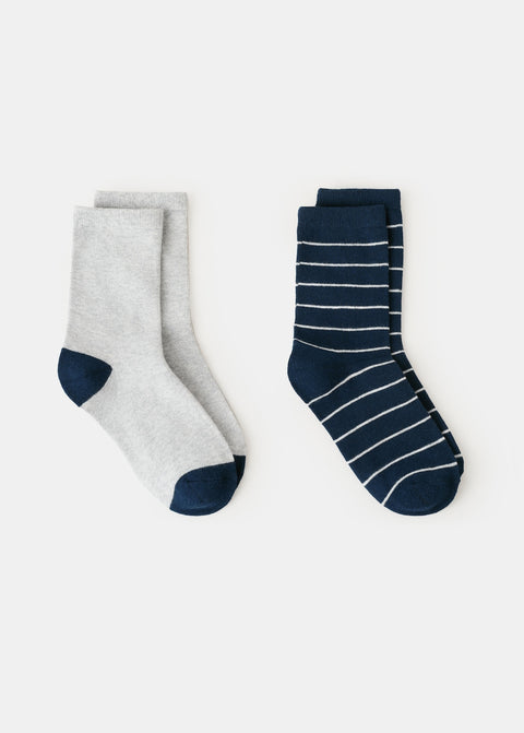 Mango socks club in navy