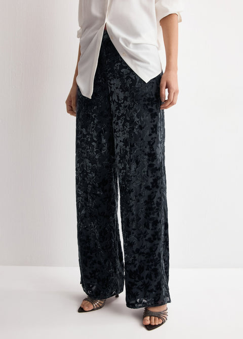 Mango trousers salva in midnight blue