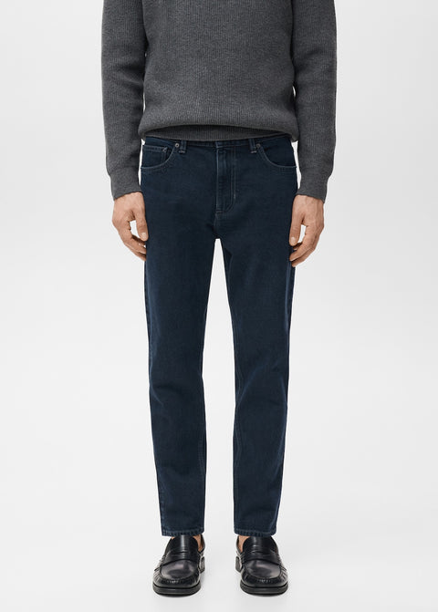 Mango jeans ben in blueblack