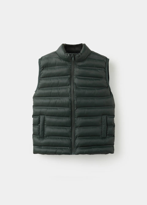 Mango outer vest alvaro in khaki