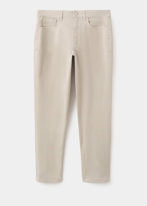 Mango trousers barrio in beige