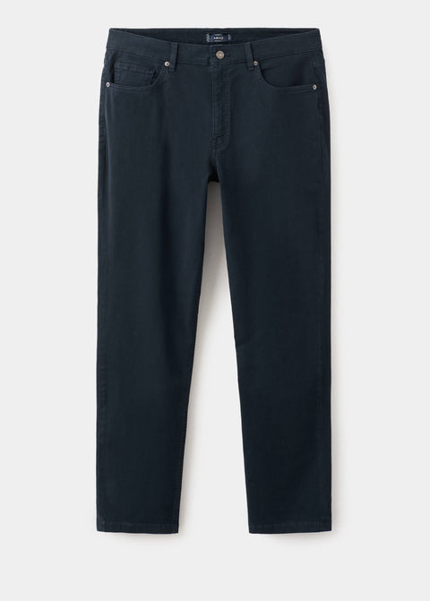 Mango trousers barrio in navy