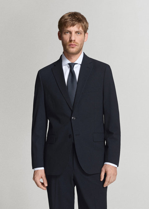 Mango blazer london in navy