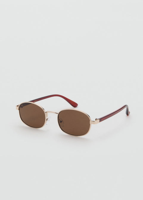 Mango sunglasses dijon in gold