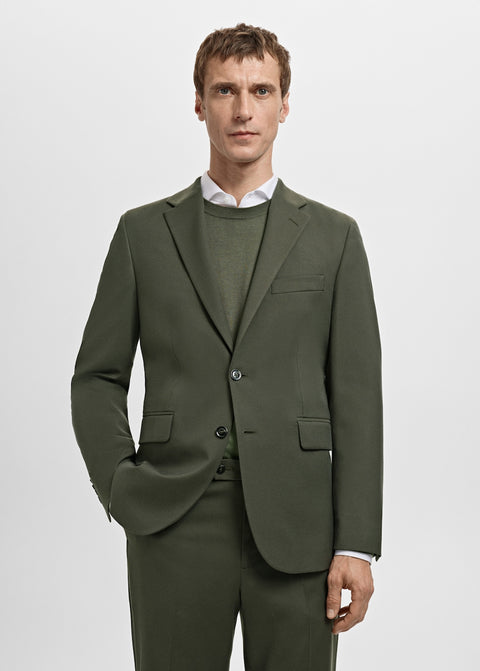 Mango blazer milan in khaki