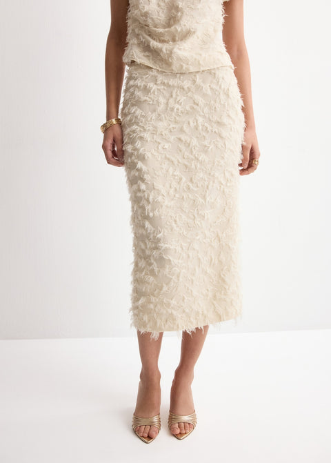 Mango skirt copito in raw