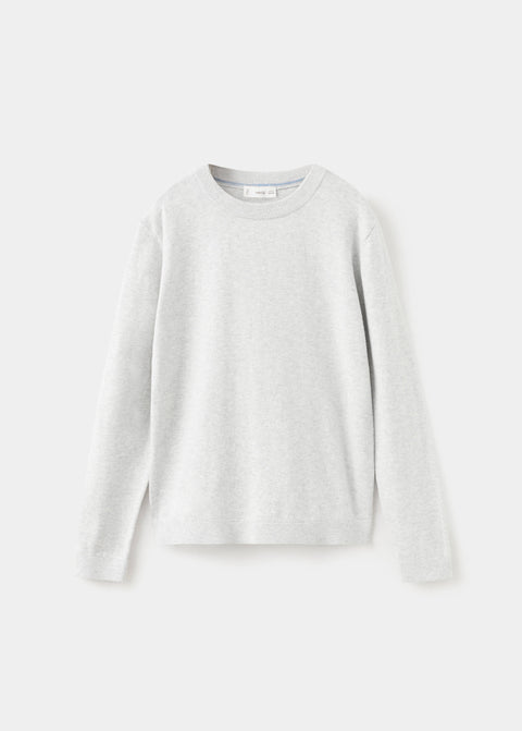 Mango sweater hugo in light vigore grey
