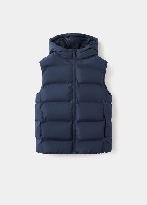 Mango outer vest manel in navy