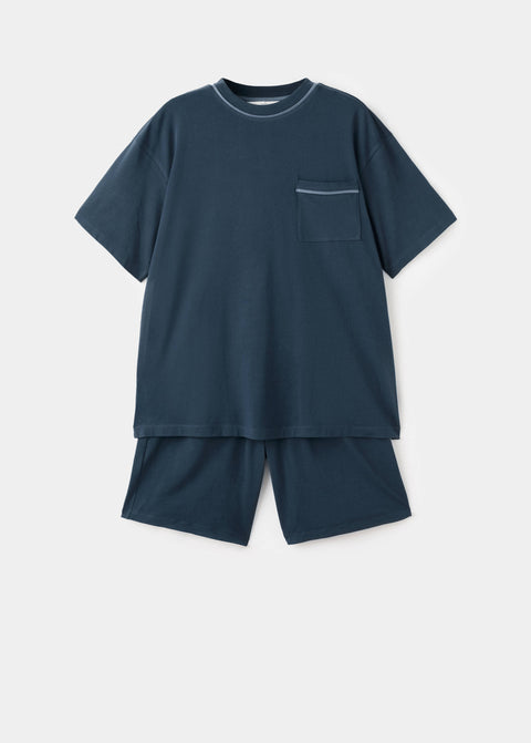 Mango pyjama sleep in navy