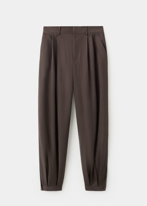 Mango trousers balo in chocolate