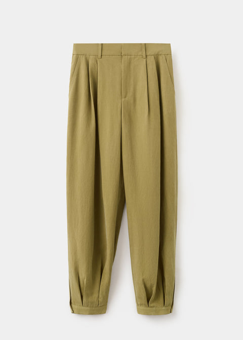Mango trousers balo in khaki