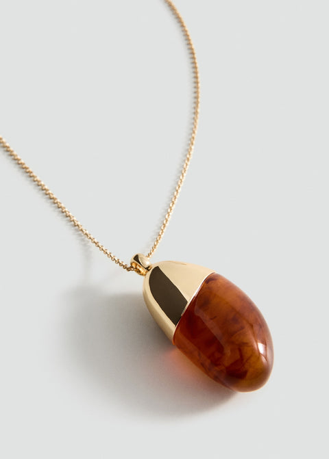 Mango necklace fran in gold