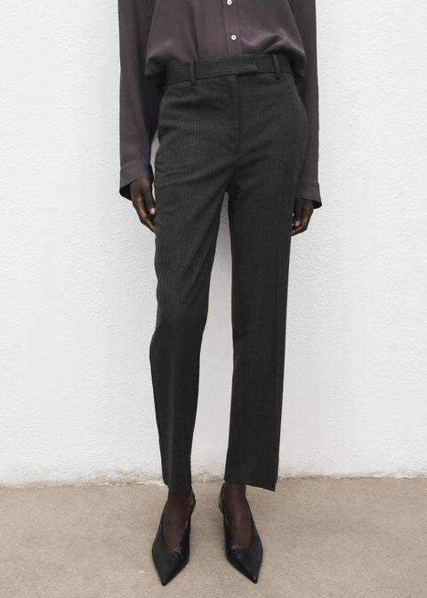 Mango trousers newarm in grey