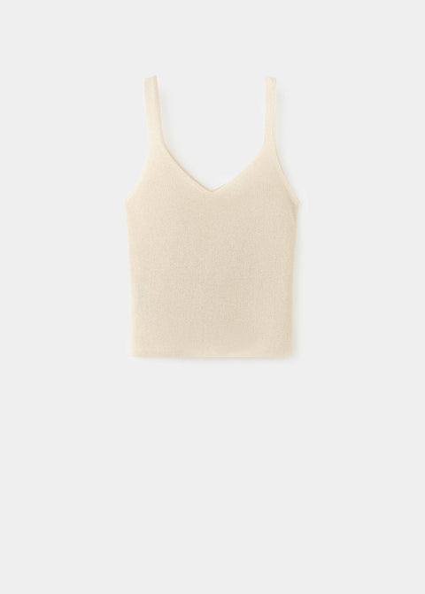 Mango top kling in gold