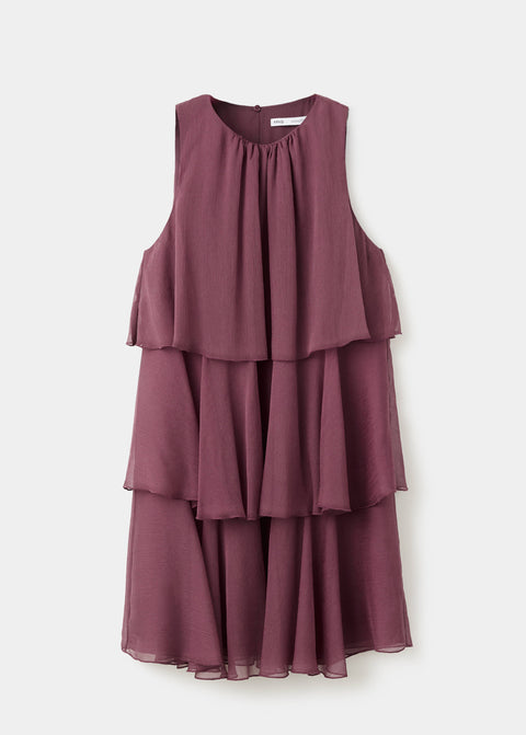 Mango dress cake in eggplant