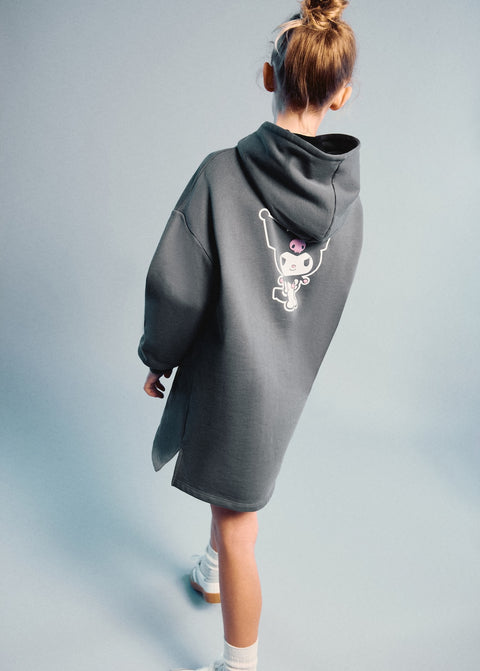 Mango dress hkdress in anthracite