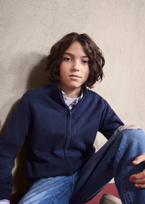 Mango cardigan luke in navy