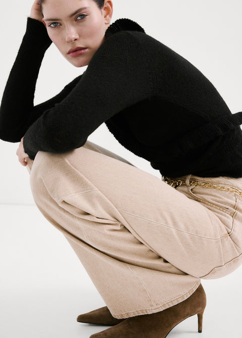 Mango cardigan heidi in anthracite
