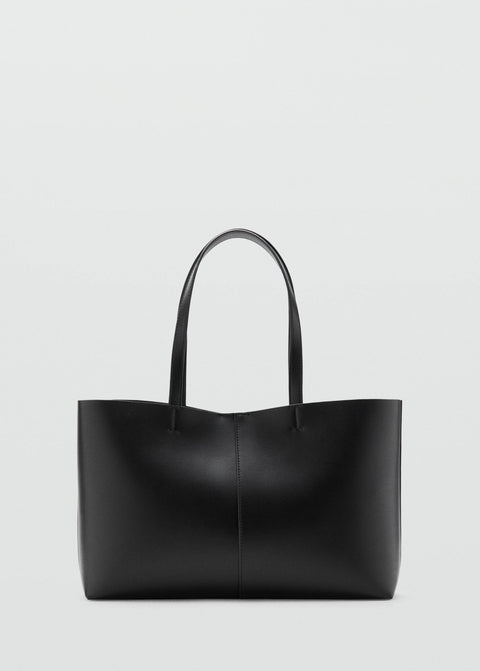 Mango shoulder bag manu in black