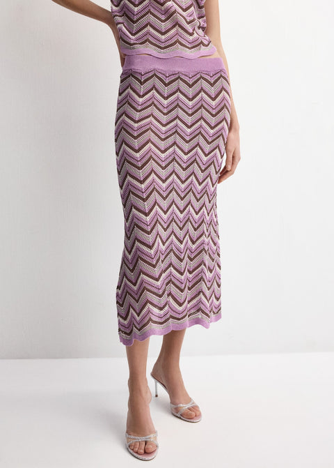 Mango skirt mar in purple