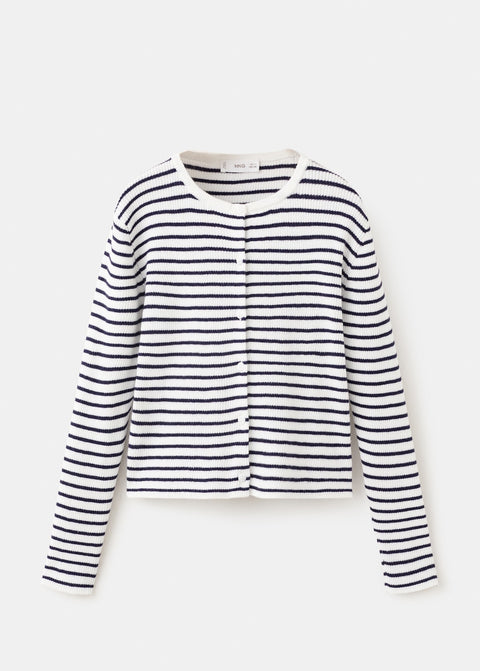 Mango cardigan lea in off white