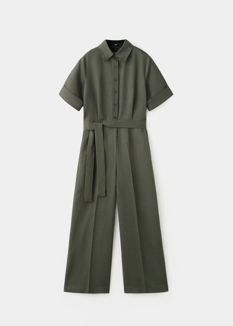 Mango jumpsuit tomy2 in khaki