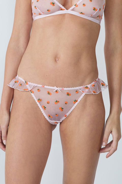Etam peaches - bresilien in imp fond rose