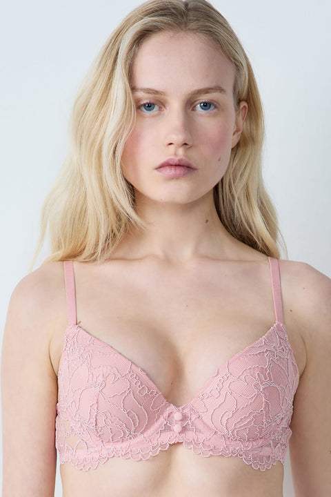 Etam coeur - N2 classique in rose poudre