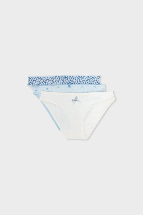 Etam jackie - 3 slips 12-25 in bleu ciel