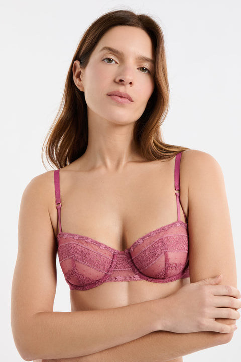 Etam exception - N9 balconnet in blush