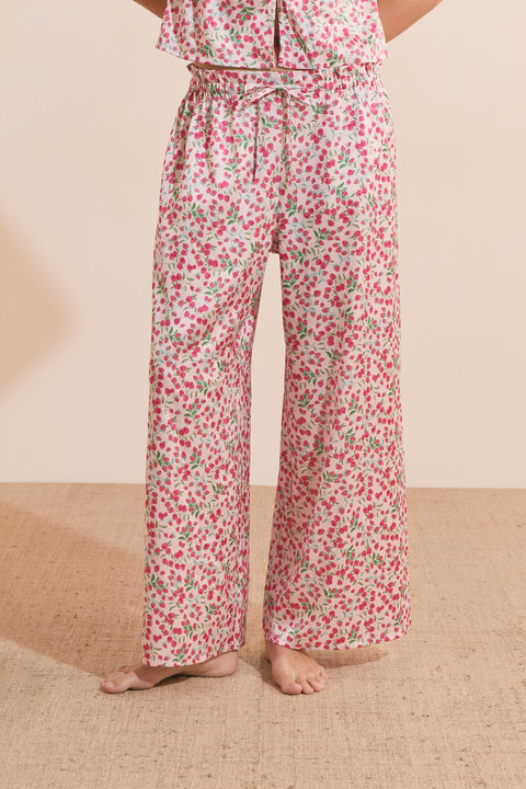 Etam feuilline - pantlaon in imp fond rose