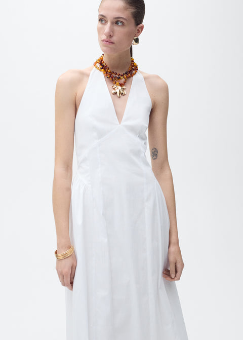 Mango dress valenti in off white