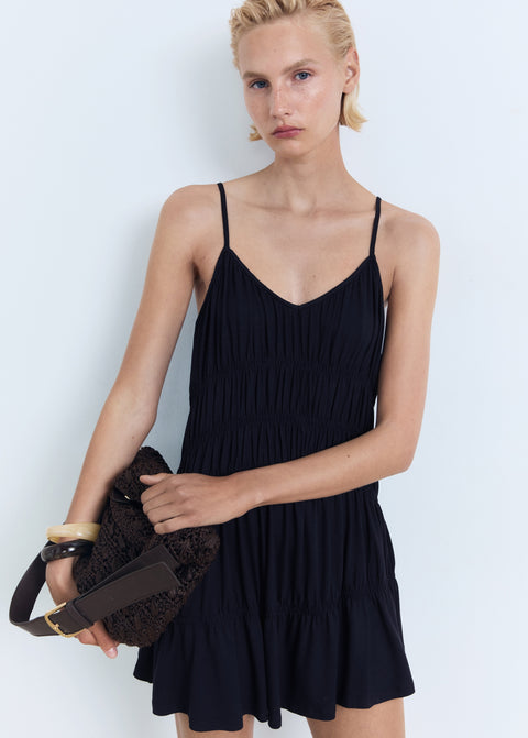 Mango dress nola in navy