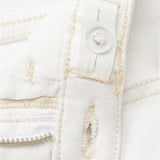 Mango jeans flarexl8 in off white