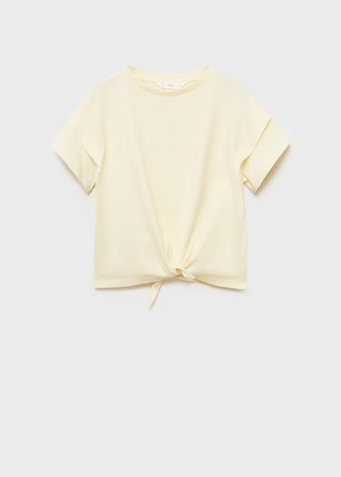 Mango t-shirt sailor in yellow