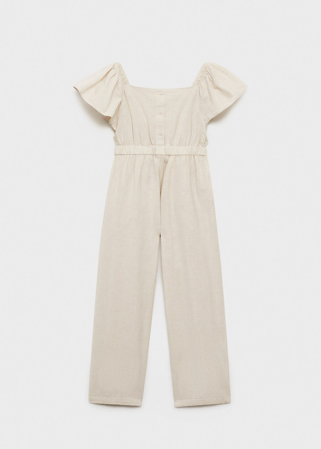 Mango jumpsuit panetone in stone - R