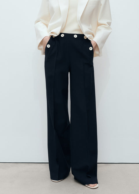 Mango trousers sanremo in navy