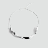 Mango necklace frida in silver