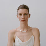 Mango necklace frida in silver