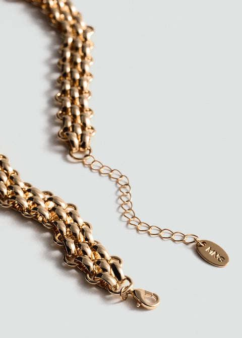 Mango necklace lia in gold