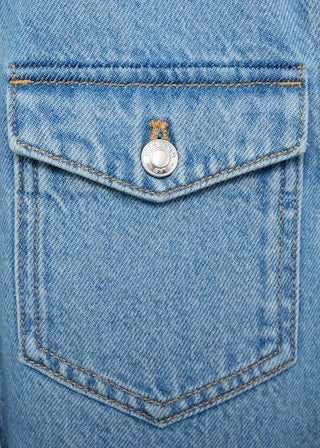 Mango dress andrea in medium denim - D8
