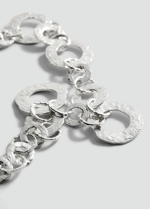 Mango necklace amparo in silver