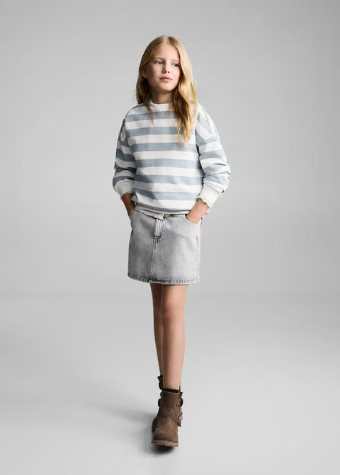 Mango sweatshirt trendy in celestial