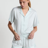 Etam NAFILAH - SHORT in Green Print - View 3